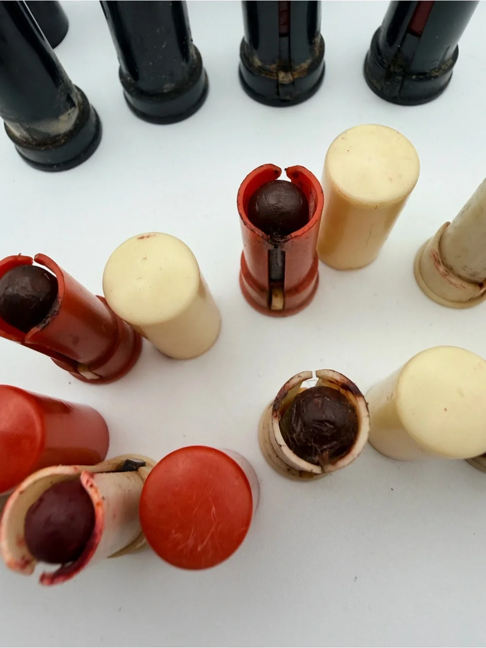 Rare Vintage 1930s 40s Don Juan Lipstick Refills and Testers Lot